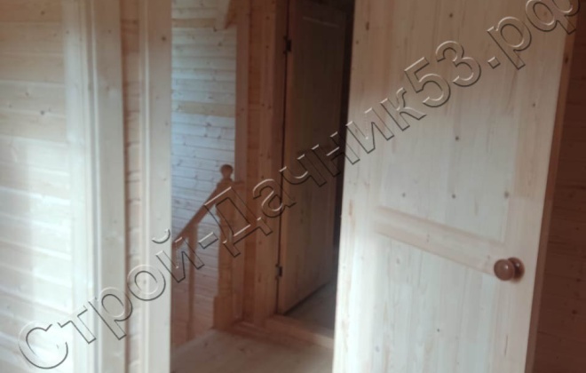 4 Каркасно-щитовой дом Д-59, 6x6м, 69.8 М², Московская область, Шаховской район, деревня Рябинки (1)